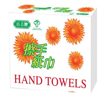 【史代新文具】百吉 471 擦手紙 (150抽20包/箱)
