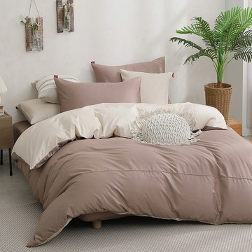 米契爾  / 200織精梳純棉薄被套床包組 / 極簡生活 / 網路限定 / DON