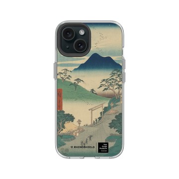 iPhone 15 Clear 透明 - Van Gogh Museum - 浮世繪系列東海道五十三次名所圖會 - 歌川廣重