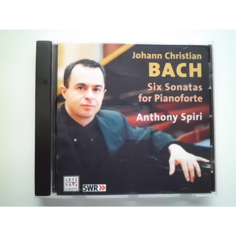 J. C. Bach   Six Sonatas for Pianoforte  Op.17   Anthony Spiri    CD