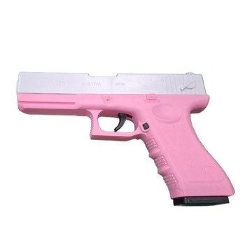 s-sportplus+ 格洛克拋殼槍 粉色 - 逼真拋殼設計，優質材料，操作簡單易上手  1個