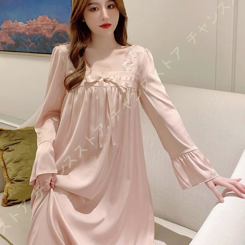 シルク風パジャマ・ピンク・大きいサイズ・3XL 売り切れ中 