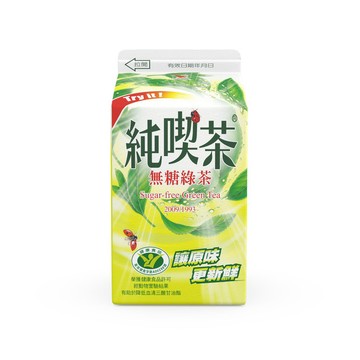 冷藏-純喫茶無糖綠茶481ml_廠商直送