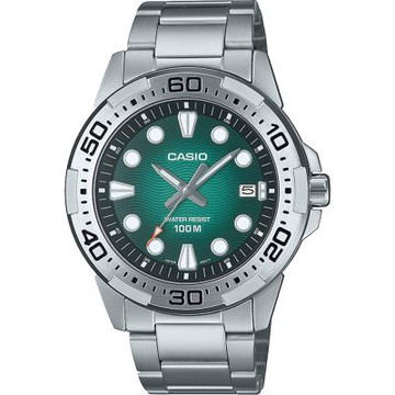 CASIO 卡西歐 銀龍魚系列 海上運動風大三針石英手錶 1212購物節 送禮推薦 MTD-140D-3AV