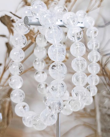 【天然天使藍針】水晶手鍊