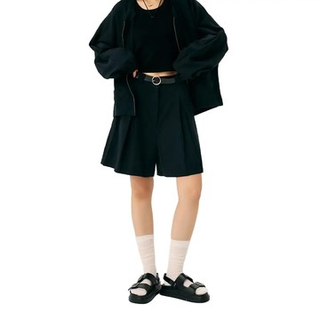 Sew Incorporation 夏季寬管造型短褲 靛藍色