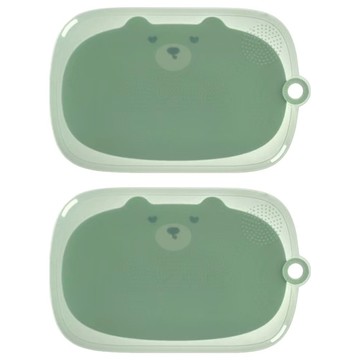 Moli 輔食菜板套  2個  綠色  34 x 21.5 x 6.5cm