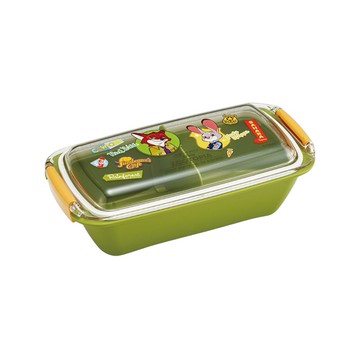 日本 Skater 雙扣便當盒-動物方程式 530ml (JN3329)