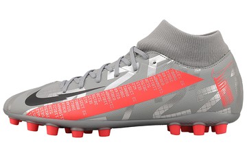 NIKE MERCURIAL SUPERFLY 7 AG ARTIFICIAL GRASS GRAY SILVER PINK