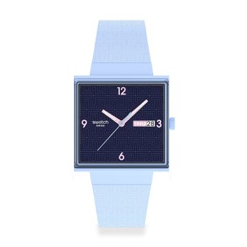 Swatch BRIGHT ANGLE 經典手錶/方形錶/女錶/瑞士製造 SO34L701 (33mm)