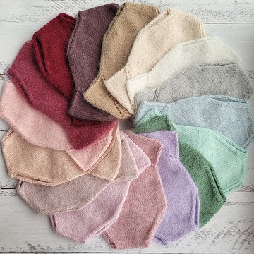 新生兒針織蓬鬆連身衣。寶寶拍照道具