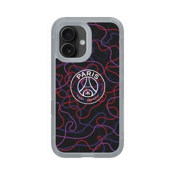 iPhone 16 AirX 流變灰 - PSG - Paris Saint-Germain Neon Logo