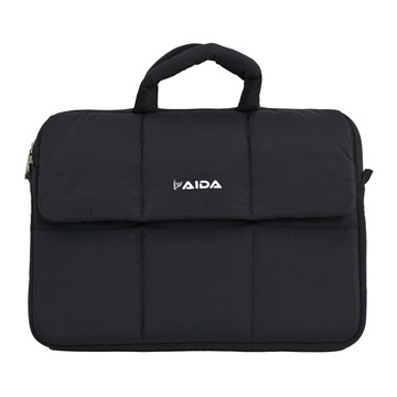 台灣 AIDA Comfy 雲朵筆電包 附背帶 15/16吋 經典黑  1個