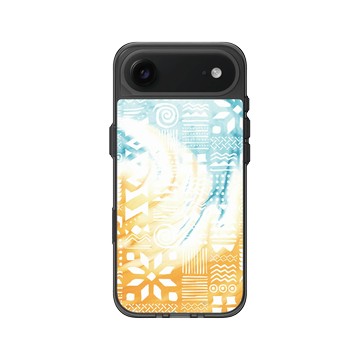 iPhone Air Clear (相機按鈕) 酷墨灰 - 花生騷 WasangShow - 海人圖騰沙色款