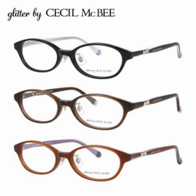 グリッターバイセシルマクビー メガネフレーム Glitter By Cecil Mcbee Gcf 7506 全3カラー 49サイズ オーバル メンズ レディース 通販 Lineポイント最大1 0 Get Lineショッピング