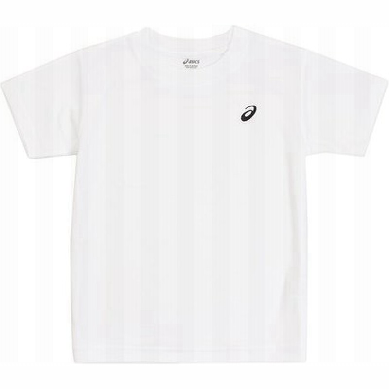 アシックス Asics ジュニア ワンポイントtシャツ ホワイト Ezx929 01 オンライン価格 キッズ 通販 Lineポイント最大0 5 Get Lineショッピング