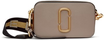 Marc Jacobs 灰褐色 The Snapshot 单肩包