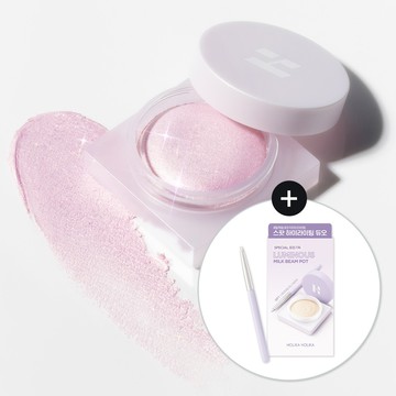 Holika Holika Luminous Milk Beam Pot 5.5g Set (+Spot Lighting Mini Brush)