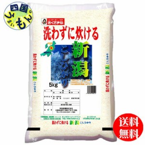 幸南食糧  無洗米　新潟県産　こしひかり　白米 令和3年産 5kg 3袋（15kg)　【10 2から令和5年産に