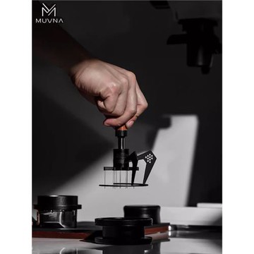 MUVNA慕威納 意式咖啡布粉針螳螂可調節針式布粉器均勻攪拌散粉針