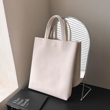 韓版復古大容量手提包包女春夏2025新款課本學生高級感腋下包大包