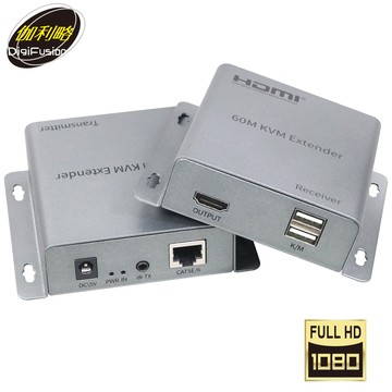 伽利略 HDMI 1080P KVM 延伸器 60m Loop Out