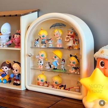 🌟臺灣出貨🌟盲盒收納展示架陳列櫃手辦櫃防塵展示盒透明免安裝玩具娃娃收納櫃 公仔展示盒 公仔收納盒 模型展示盒 娃娃收納