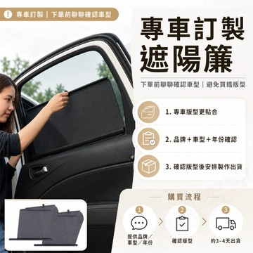 【台灣出貨】 汽車自動伸縮遮陽簾 車窗遮陽網 專車定制 防曬隔熱 防蟲透氣 RAV4 CRV HRV適用