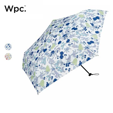 Wpc.｜手繪水果饗宴大傘面115g輕量晴雨兩用折傘 (輕量便攜/手動傘/兩用傘) 官方直營