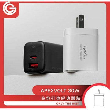 強強滾生活 GC ApexVolt PD 30W GanUltra 充滿快樂 電源供應器 充電頭