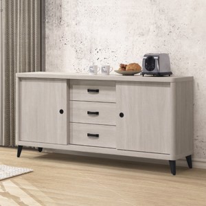 【MUNA 家居】艾爾5.3尺餐櫃/碗盤櫃(下座)