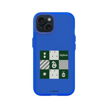 iPhone 15 Clear 激光藍 - 哈利波特 Harry Potter - 學院盃系列：史萊哲林