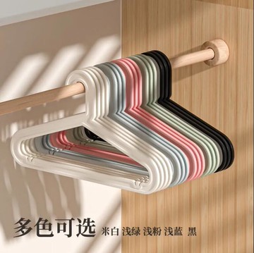 衣架無痕衣架子衣撐曬衣服晾衣架宜家收納架防滑掛衣架【步行者戶外生活館】P