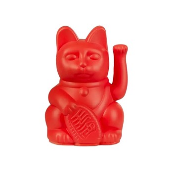 【預購】【DONKEY PRODUCTS】幸運繽紛招財貓 -迷你版 紅色