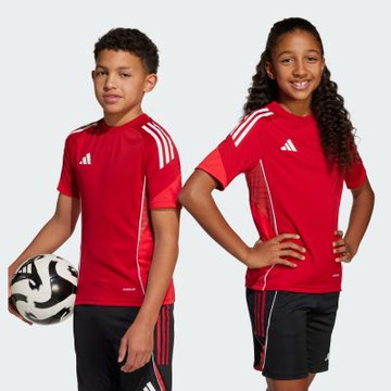【adidas 愛迪達】 TIRO 25 COMPETITION 短袖球衣 T恤 吸濕排汗 童裝 JI6482