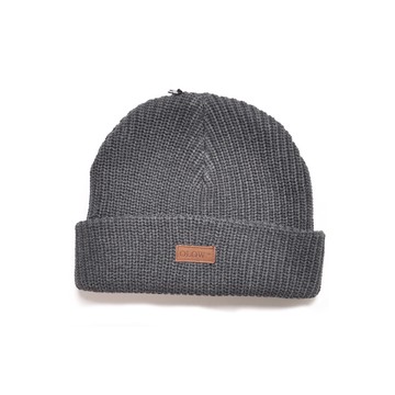 法國OLOW Cousteau Grey短版針織毛線帽毛帽葡萄牙製