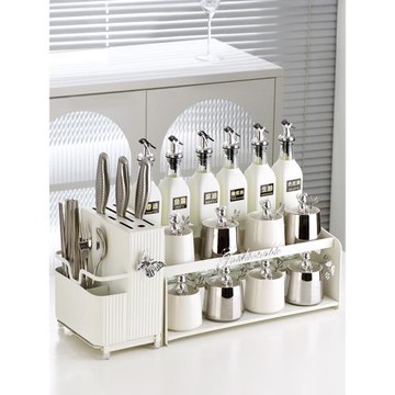 調味罐輕奢調料組合套裝廚房鹽調味收納盒調料盒調味瓶罐調料罐