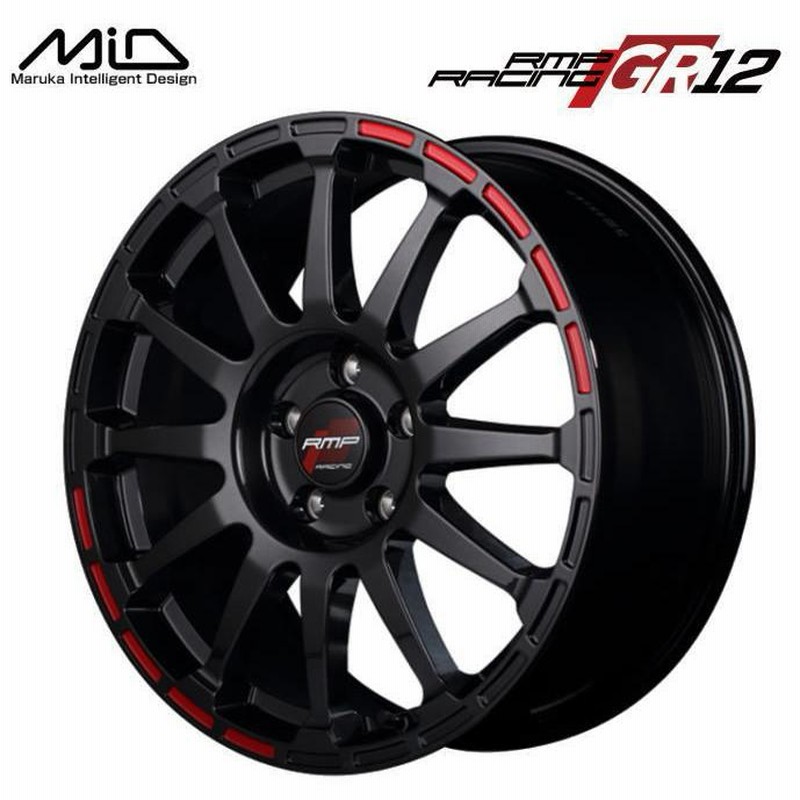 TOYO PROXES Sport 225/50R17 RMP RACING R60 クリスタルブラック/レッド 17インチ 7J+48 5H-114.3 4本セット