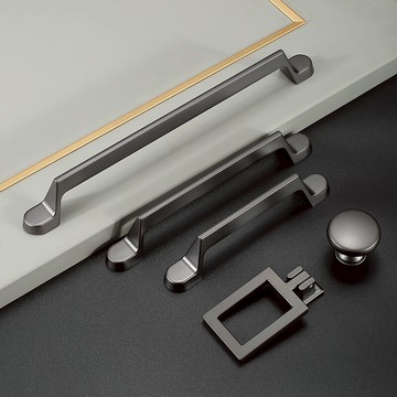 衣柜門拉手輕奢 現代簡約衣柜櫥柜抽屜把手鞋柜子拉手拉環北歐單