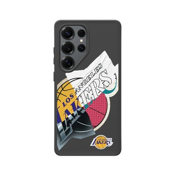 Galaxy S25 Ultra SolidSuit 黑 - NBA - 拼接系列-洛杉磯湖人 L.A. Lakers - Style Mix