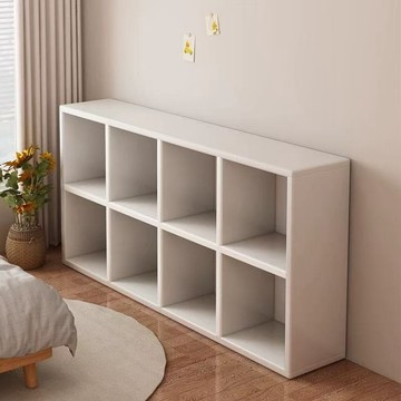 OSLE 書架落地置物架格子櫃出租屋儲物櫃臥室床邊櫃床頭收納櫃簡易書櫃