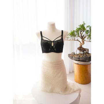 SUREgirl專柜奢華美背軟鋼圈內衣刺繡蕾絲鏤空杯面性感浪漫文胸女