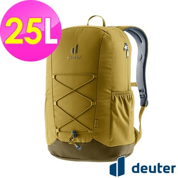 【deuter 德國】GOGO休閒旅遊背包3813224海藻褐