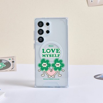 SIMON愛自己防摔透明SAMSUNG手機殼