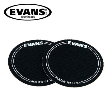 EVANS 單踏黑色墊片 兩片一組【敦煌樂器】