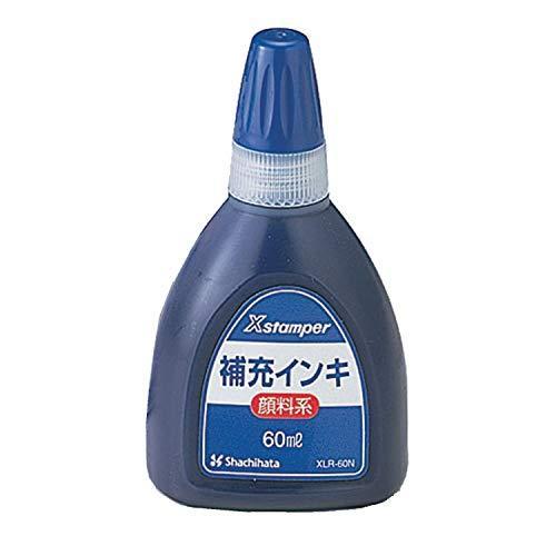 シヤチハタ Xスタンパー 顔料系インキ XLR-60N 60ml 藍