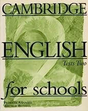 Cambridge English for Schools 2 Tests (1版) Aspinall  Cambridge