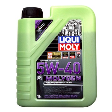【領券97折】LIQUI MOLY 5W40 MOLYGEN 1L 液態鉬 機油 #8576【樂天APP下單限定】【299免運領券再享折扣】