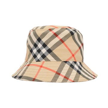 BURBERRY Kids 格紋漁夫帽