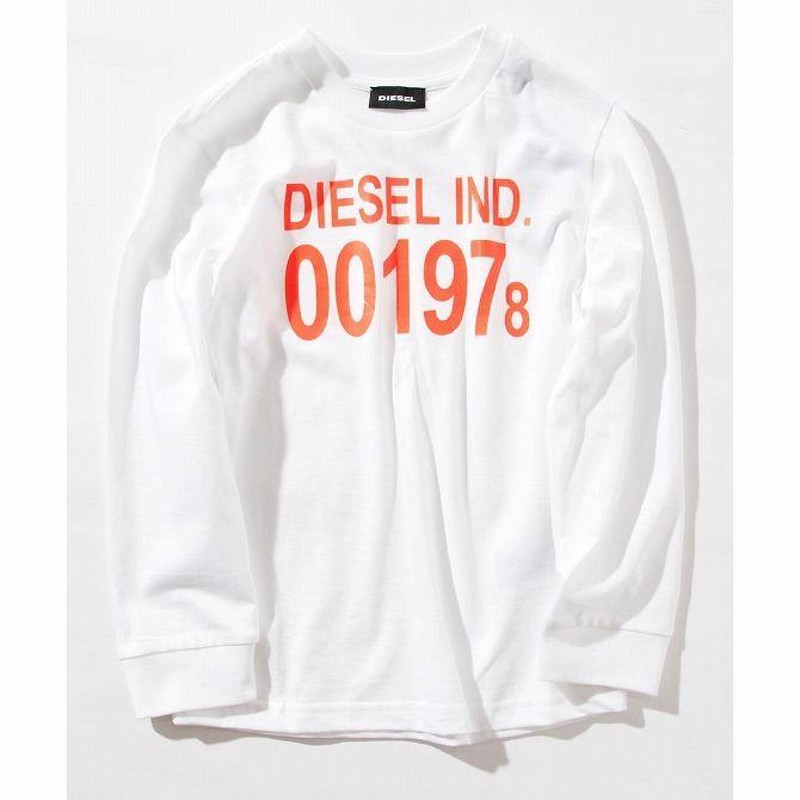 DIESEL ディーゼル プリント 長袖 ロンT カットソー ブランド 子供服